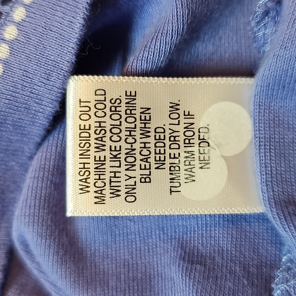 NEW CROFT & BARROW BLUE SHORT SLEEVE V NECK PULLOVER T-SHIRT - Picture 11 of 11